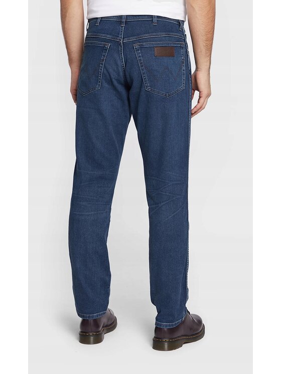 Wrangler Wrangler Jeansy Texas Slim Niebieski Slim Fit
