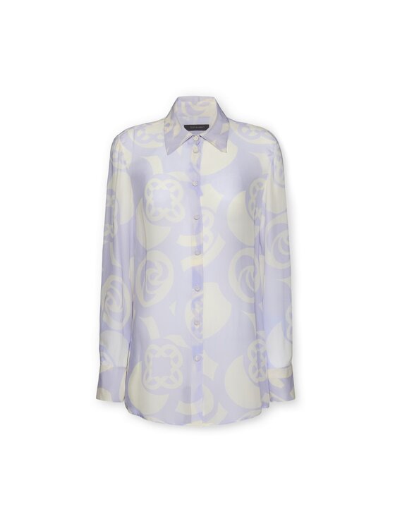 Elena Mirò Elena Mirò Camicia 5001P000316N002 Viola Regular Fit
