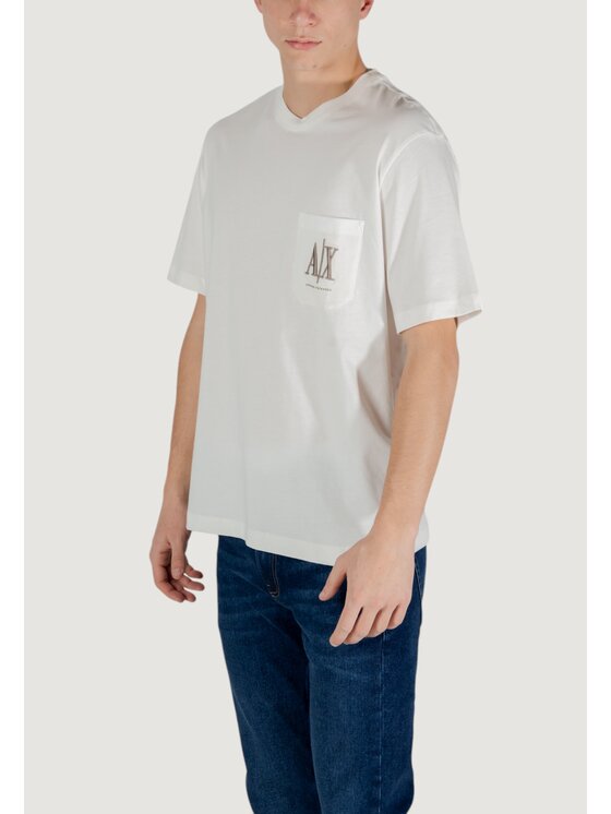 Armani Exchange T-Shirt XM000366 AF12308 Biały Shirt Fit
