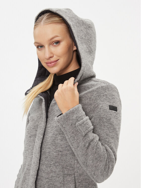CMP CMP Παλτό χειμωνιάτικο 33M3946 Γκρι Regular Fit