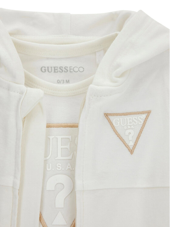 Guess Guess Komplet dziecięcy H6GW04 K6YW1 Écru Regular Fit