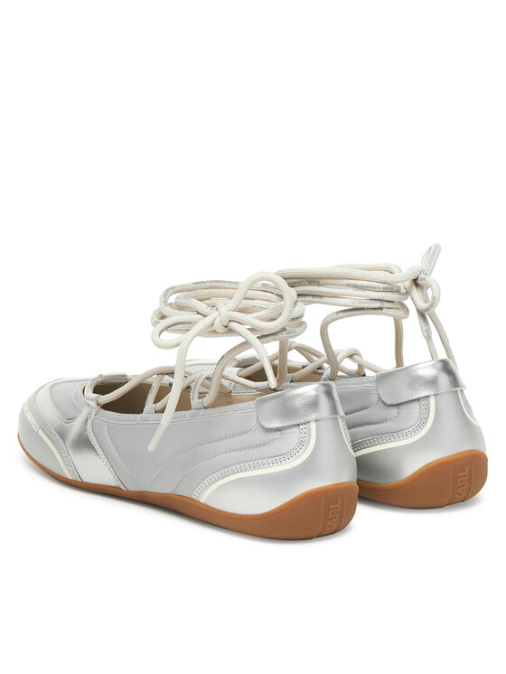 KARL LAGERFELD KARL LAGERFELD Ballerine Altia KL66111 Argento