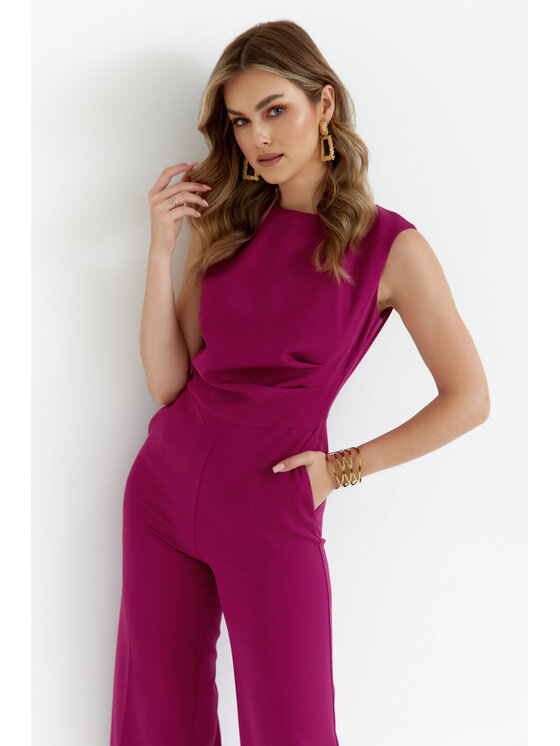 Stylove Stylove Kombinezon S115 Różowy Comfortable Fit