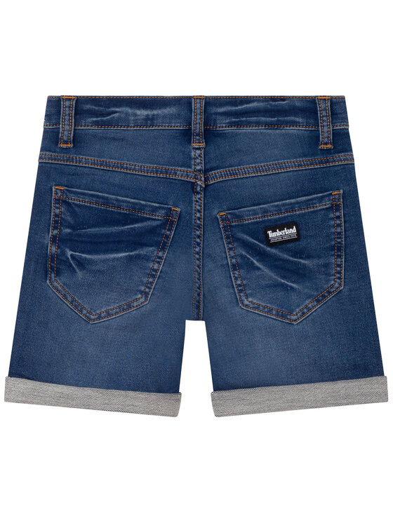 Timberland Timberland Szorty jeansowe T24B75/Z25 Niebieski Regular Fit
