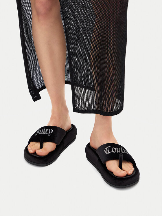 Juicy Couture Juicy Couture Flip flop WSS21533-01 Negru