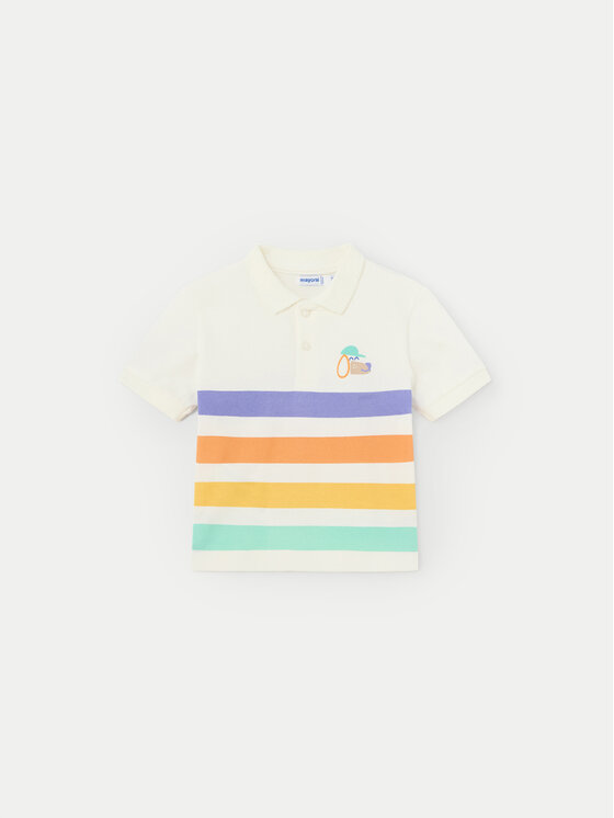 Mayoral Mayoral Poloshirt 01108 Écru Regular Fit