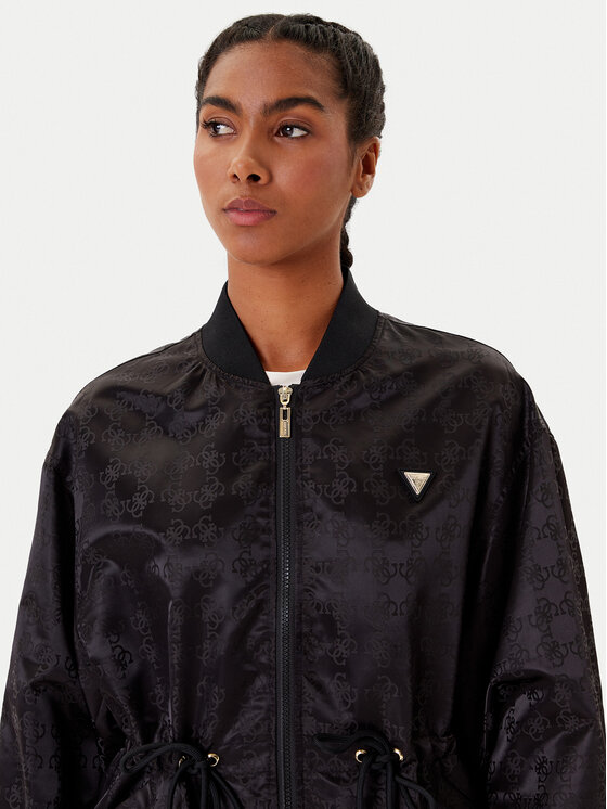 Guess Guess Übergangsjacke V5YL11 WHFU0 Schwarz Regular Fit