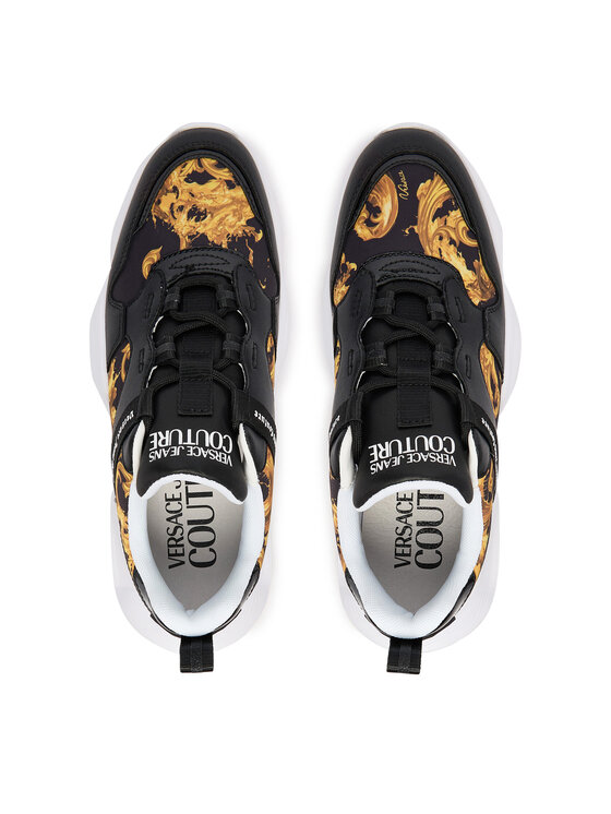 Versace Jeans Couture Versace Jeans Couture Сникърси 80VA3SU7 ZSE19 G89 Черен