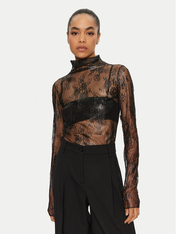 Női Blúz PINKO, Méret: M, Fekete, Traminer 102853 A1JW