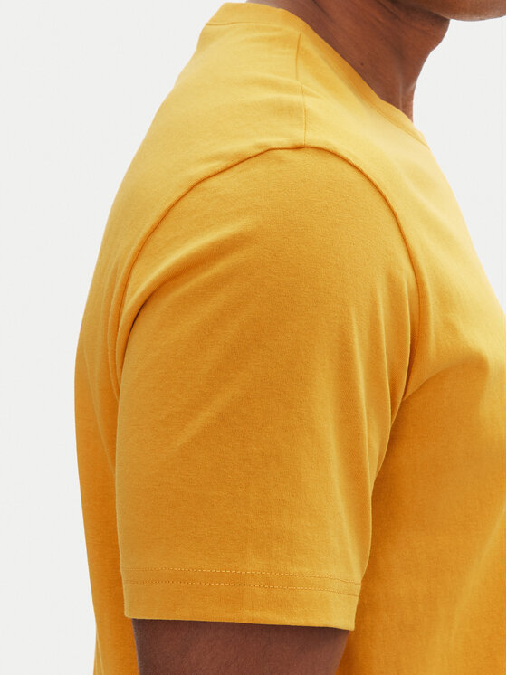 Champion Champion T-shirt 220761 Žuta Loose Fit