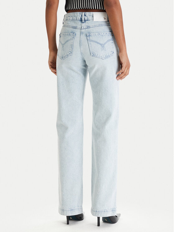 Patrizia Pepe Patrizia Pepe Jeans hlače 8P0805/D1WZB-CB01 Modra Regular Fit