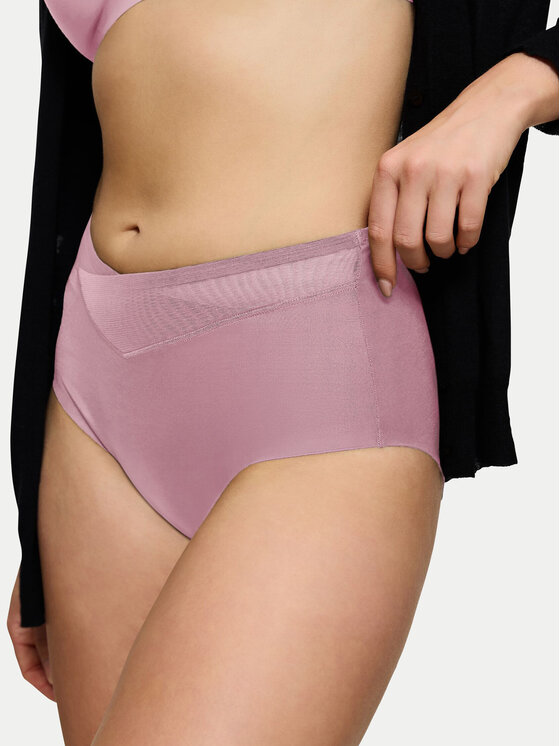 Triumph Triumph Chiloți clasici cu talie înaltă True Shape Sensation 10218231 Roz