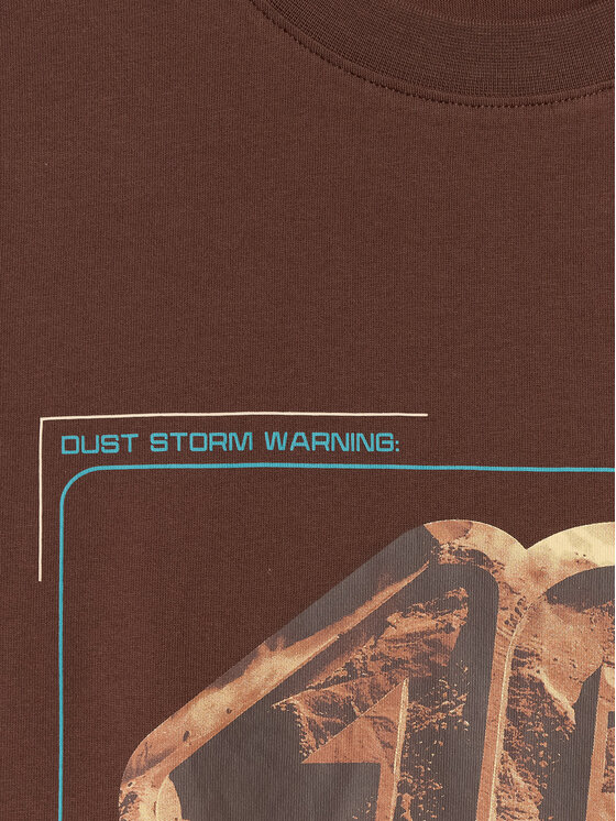 4F 4F T-Shirt LIMITLESS DESERT Brązowy Regular Fit