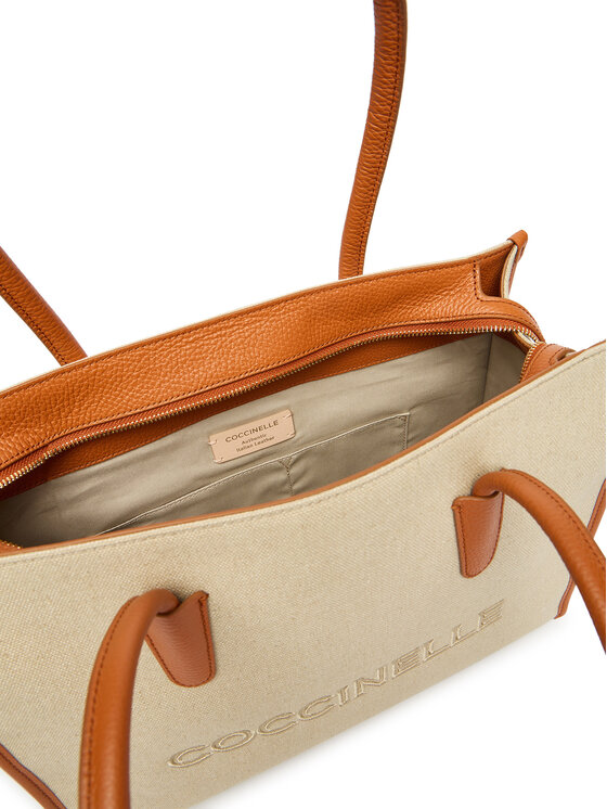 Coccinelle Coccinelle Дамска чанта UAL Coccinellemyrtha26 E1 UAL 11 02 01 Бежов