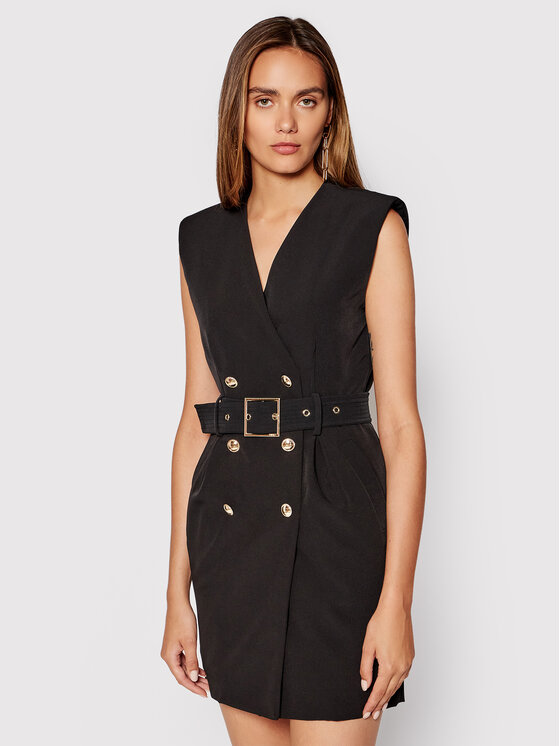 Abito da cocktail CF1107 T2200 Nero Regular Fit