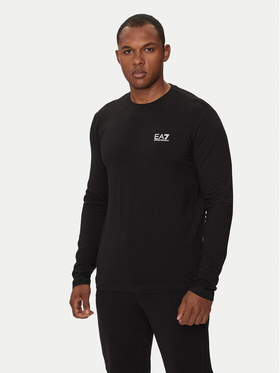 EA7 Emporio Armani EA7 Emporio Armani S dlouhým rukávem 8NPT28 PJVQZ 1200 Černá Regular Fit