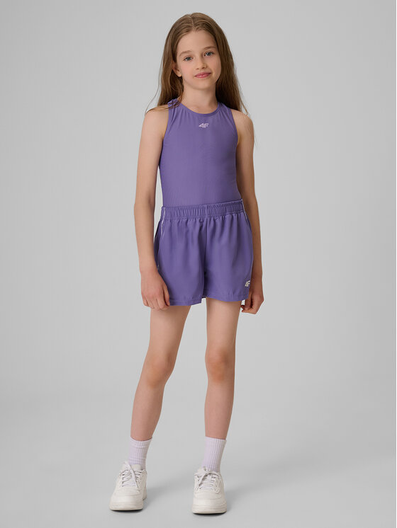 4F 4F Szorty sportowe AQUA FORCE Fioletowy Regular Fit
