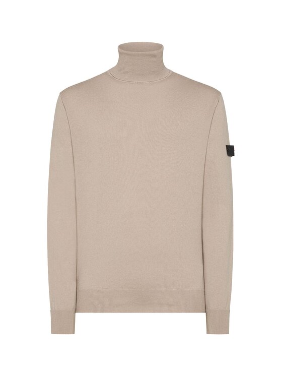 Peuterey Maglione GORRAN 07 Maglia In Lana E Cotone PEU5240 99011919 Beige Regular Fit Modivo