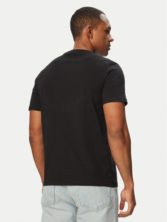 Calvin Klein Jeans Calvin Klein Jeans T-shirt SS 30s EU LV04RG800G Crna Regular Fit