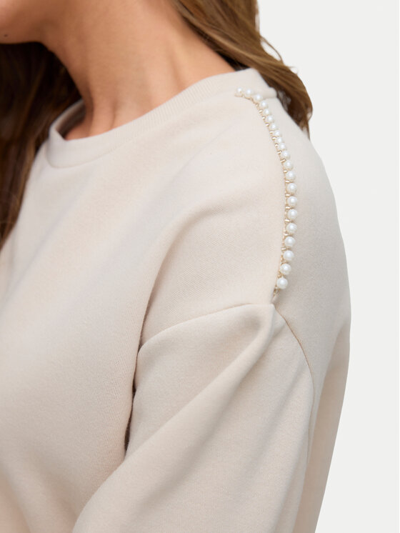 Vero Moda Vero Moda Mikina Daisy 10338101 Béžová Regular Fit