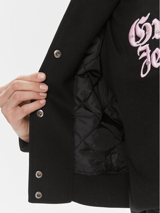 Guess Guess Bunda bomber W4RL56 KCD20 Černá Relaxed Fit