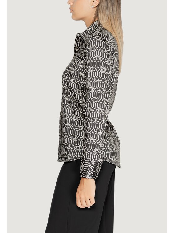 Rinascimento Rinascimento Blusa CFC0119892003 Nero Shirt Fit