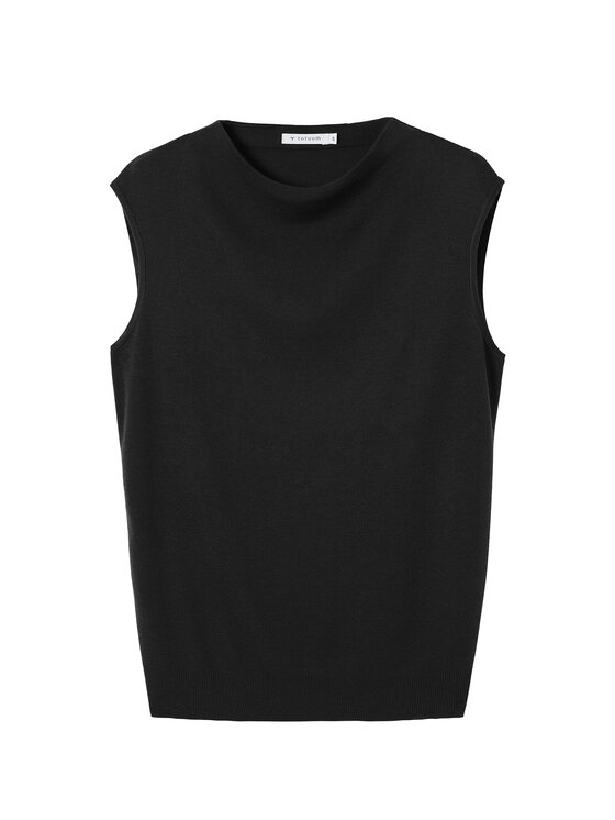 TATUUM TATUUM Bluzka KIRO Czarny Classic Fit