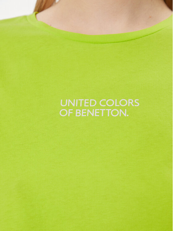 United Colors Of Benetton United Colors Of Benetton Pyžamový top 30963M04R Zelená Regular Fit