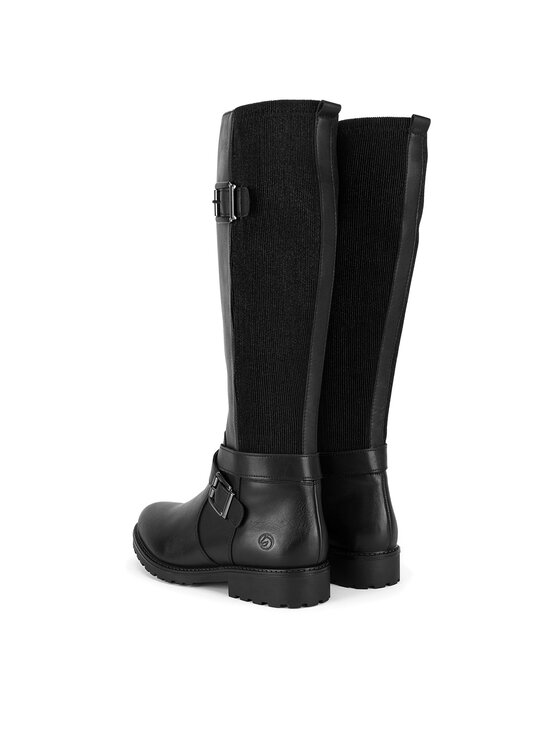 Remonte Remonte Jātnieku tipa zābaki R6593-00 Melns