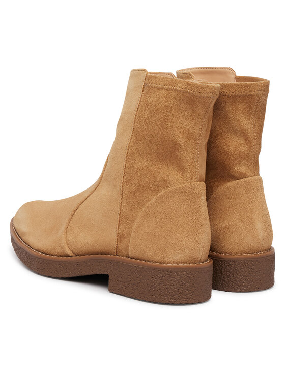 Clarks Clarks Ботильйони Nella Bay 26327196 Бежевий