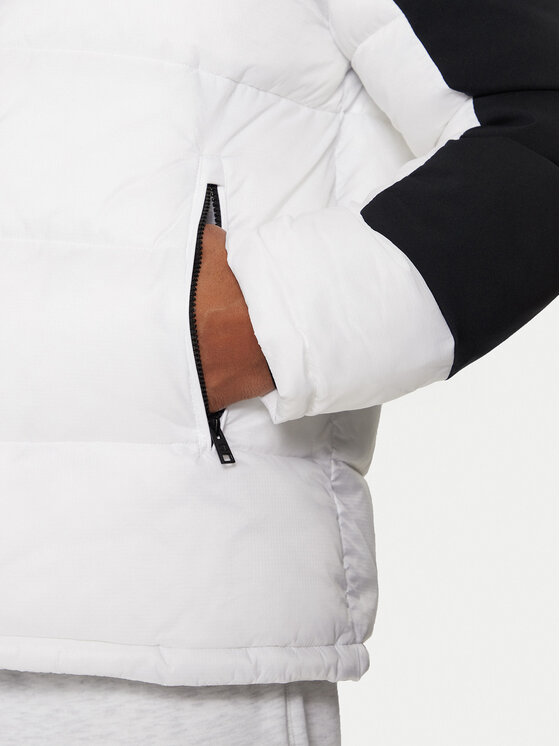 Champion Champion Пухено яке 220345 Бял Regular Fit