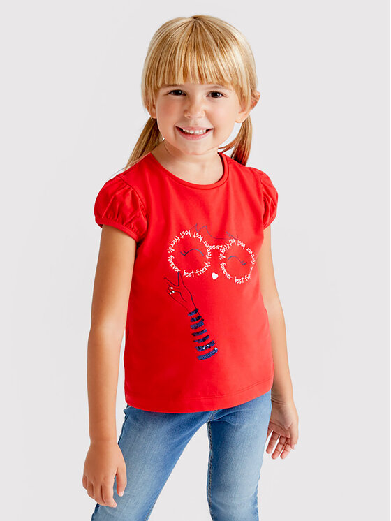 T-shirt 3047 Rosso Regular Fit