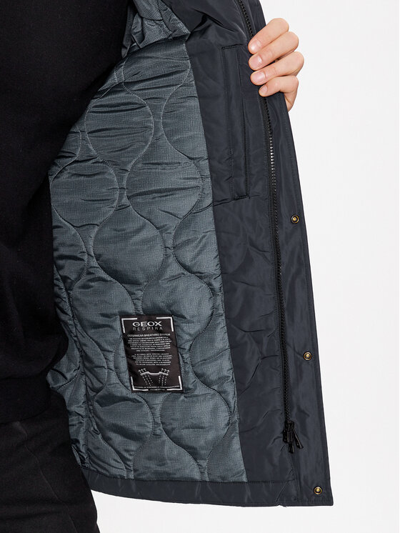 Geox Geox Giubbotto invernale Walee M3620M T2941F 1624 Blu scuro Regular Fit