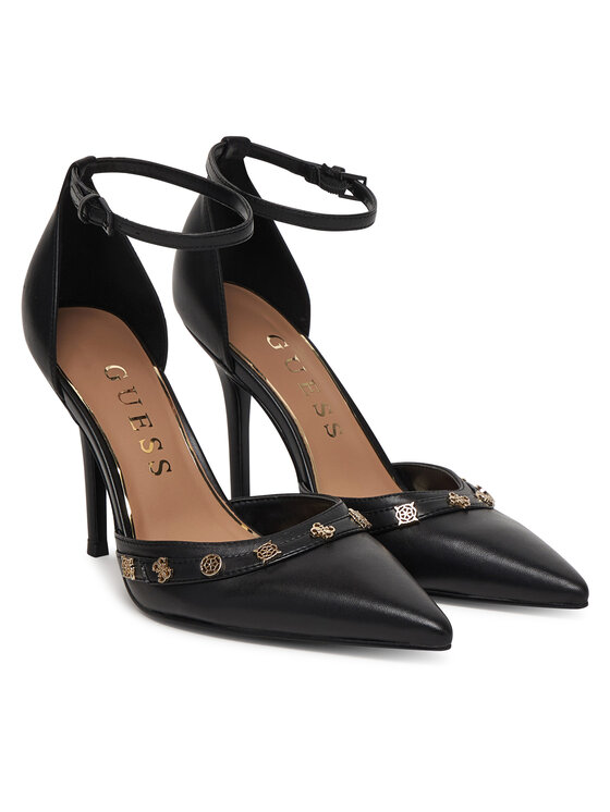 Guess Guess Štikle FLPNAA LEA08 Crna