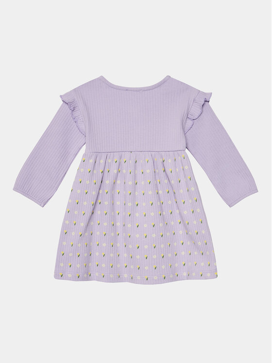 United Colors Of Benetton United Colors Of Benetton Kleid für den Alltag 37G4AV00B Violett Regular Fit