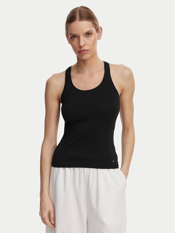 Tommy Hilfiger Set de topuri UW0UW05748 Negru Regular Fit