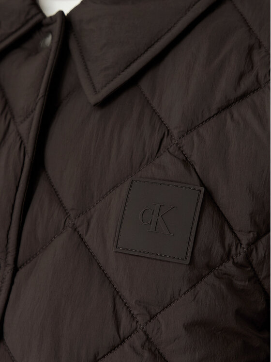Calvin Klein Jeans Calvin Klein Jeans Prehodna jakna LV047G509G Temno rjava Regular Fit
