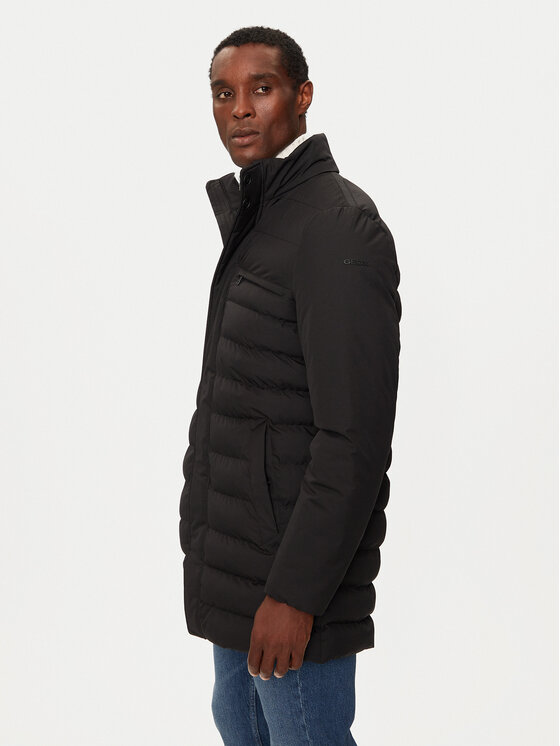 Geox Geox Giubbotto invernale Sile M4628T T3140 F9000 Nero Regular Fit