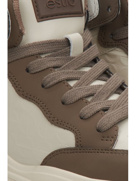 Estro Estro Sneakersy ER00114190 Béžová