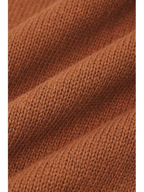 Lancerto Lancerto Sweter Johan SW073224000085 Brązowy Regular Fit