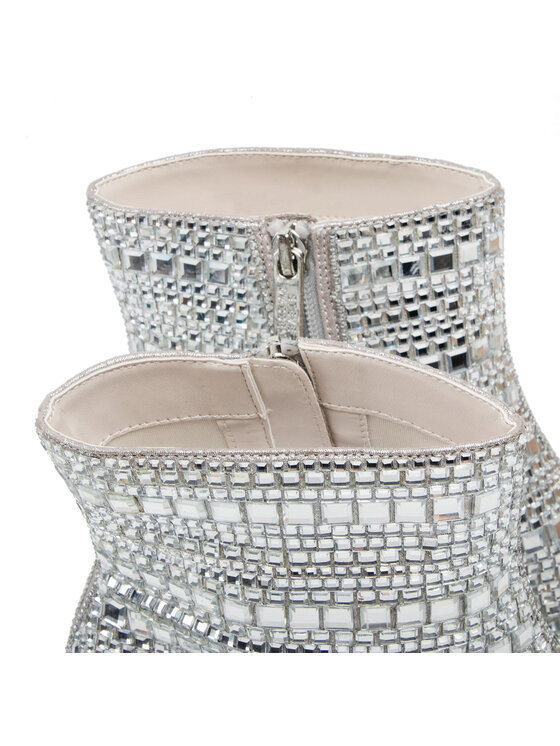 Steve Madden Steve Madden Členková obuv Elaria-R SM11001624-02003-998 Strieborná