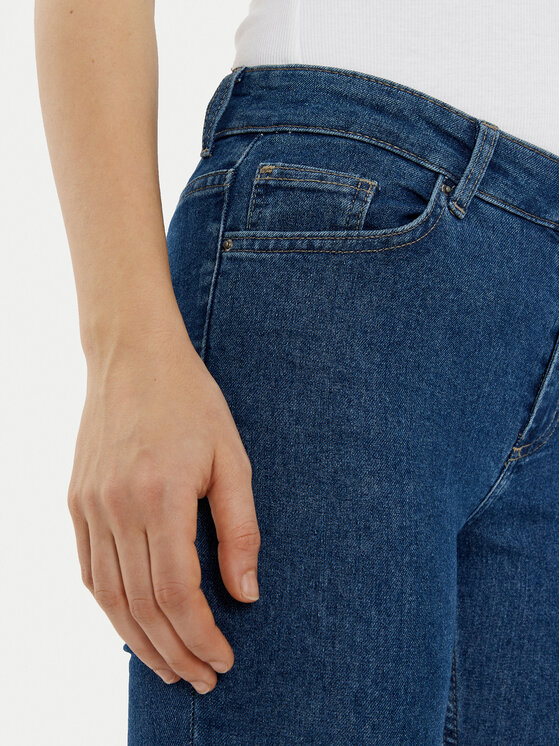 ONLY ONLY Jeansy 15336726 Granatowy Skinny Fit