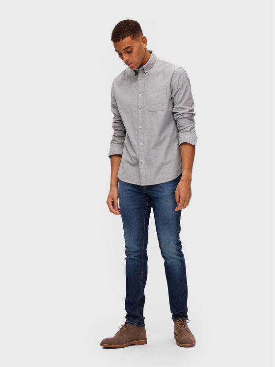 Selected Homme Selected Homme Джинси Leon 16088264 Cиній Slim Fit