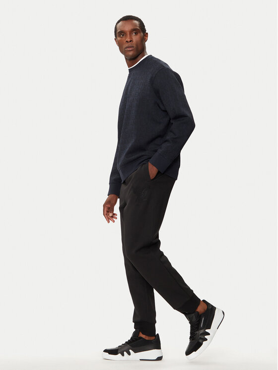 Armani Exchange Armani Exchange Dressipüksid 6DZPAB ZJKBZ 1200 Must Regular Fit