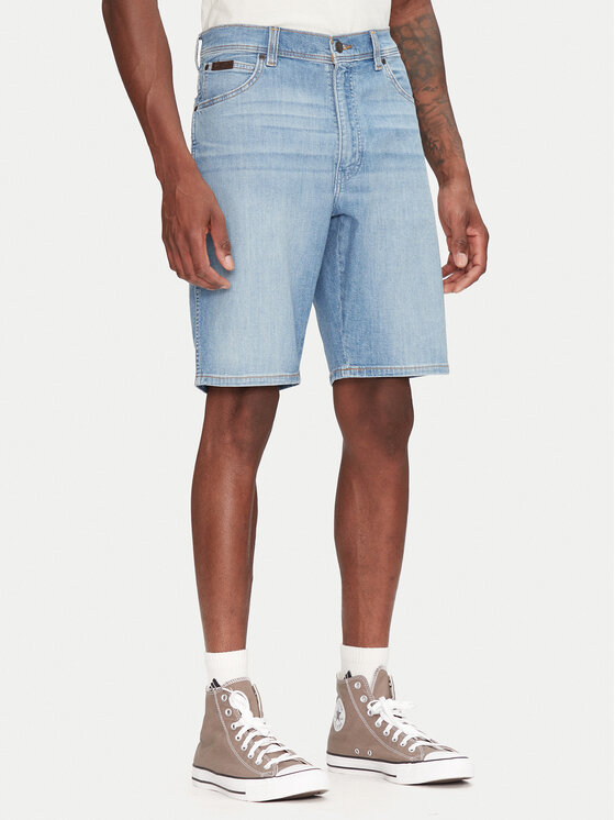 Wrangler Wrangler Džínové šortky Texas 112362508 Modrá Regular Fit