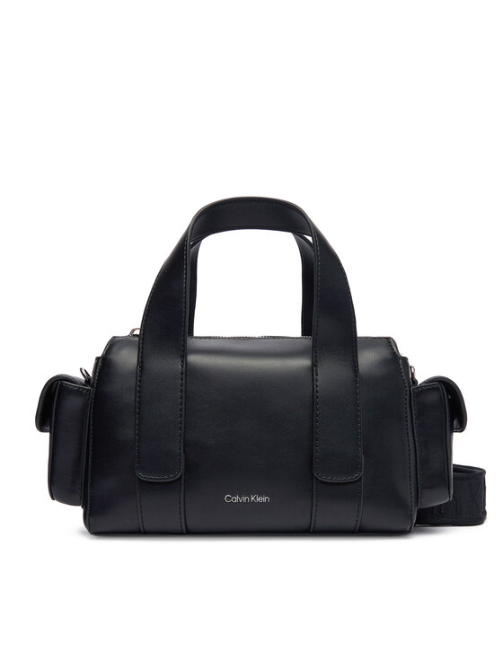 Calvin Klein Calvin Klein Kabelka Webbing Strap Pocket Bag LV04F3291G Černá