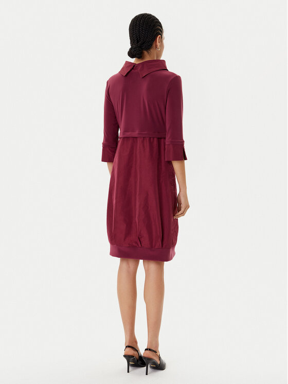 Joseph Ribkoff Joseph Ribkoff Vsakodnevna obleka 173444F25 Bordo rdeča Regular Fit