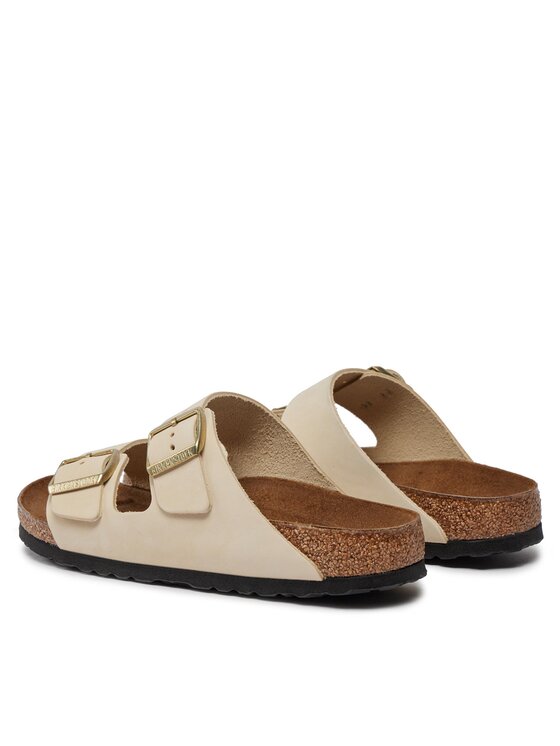Birkenstock Birkenstock Pantoletten Arizona 1026711 Écru