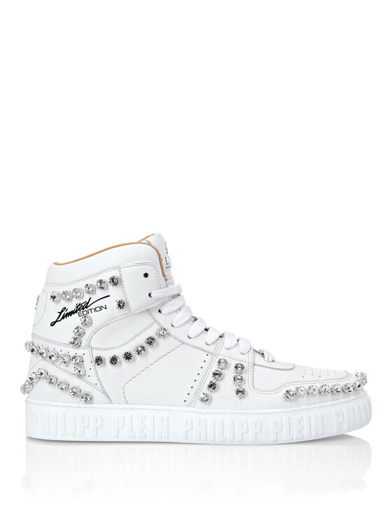PHILIPP PLEIN PHILIPP PLEIN Sneakersy 4771 Biały