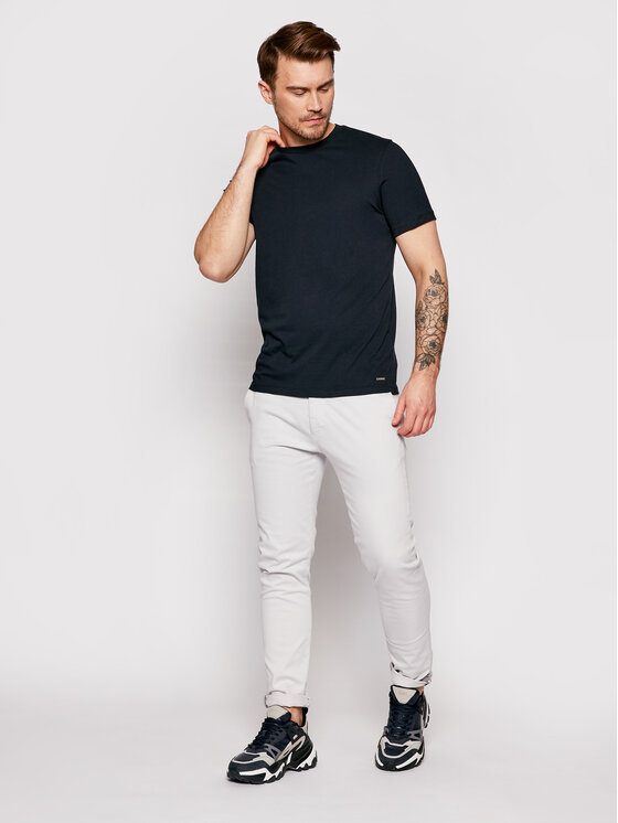 T-shirt 4830-90 Blu scuro Regular Fit